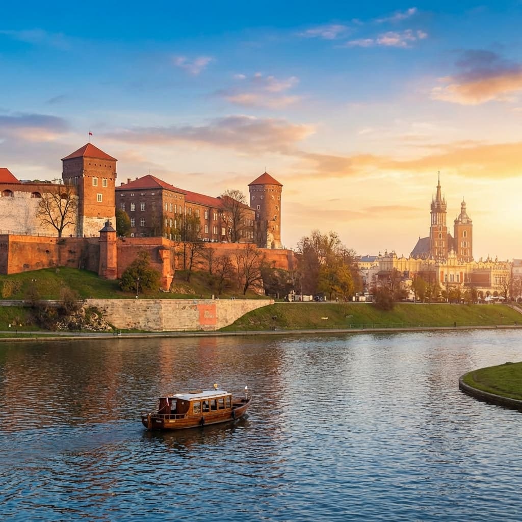 Hero image of Krakow