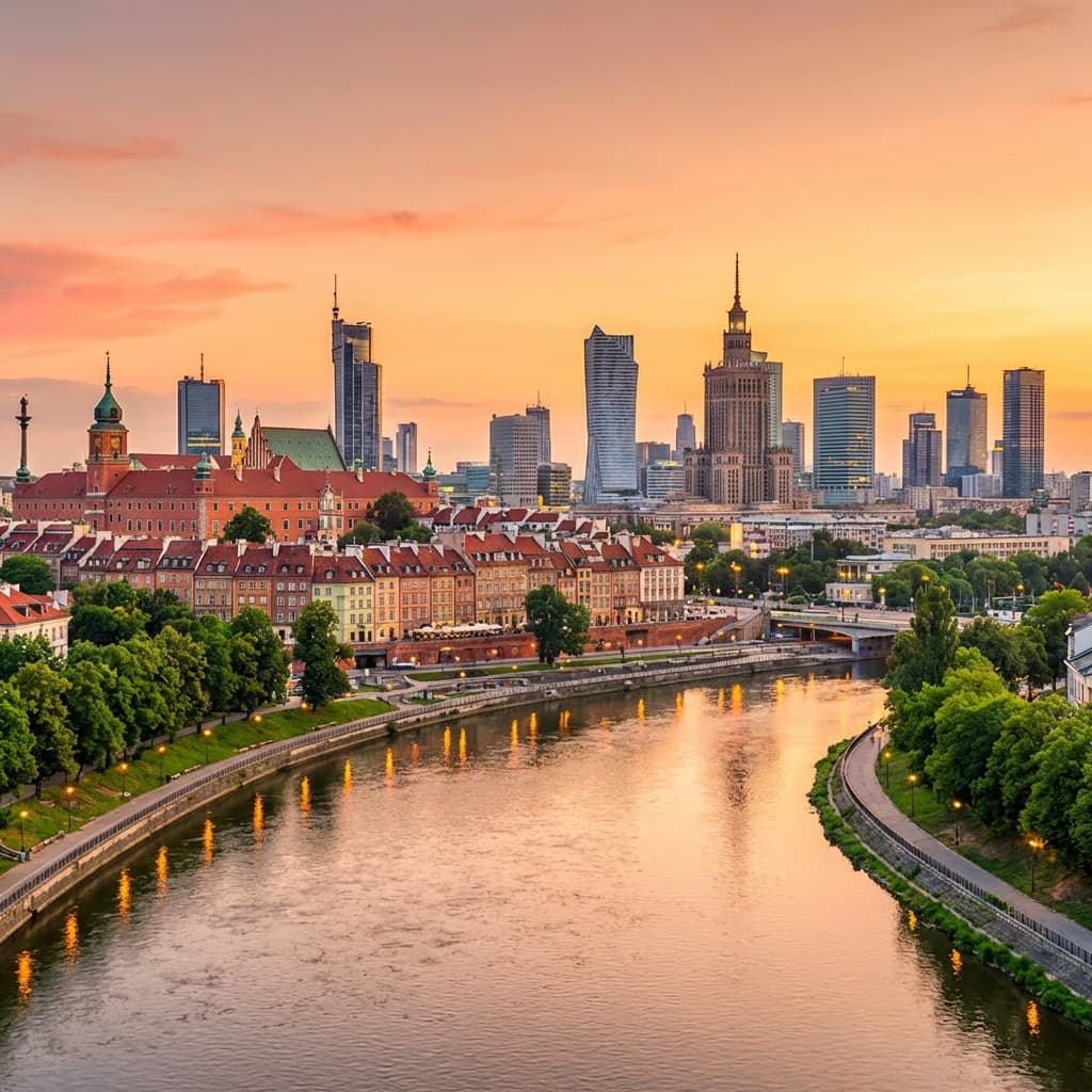 Hero image of Warsaw