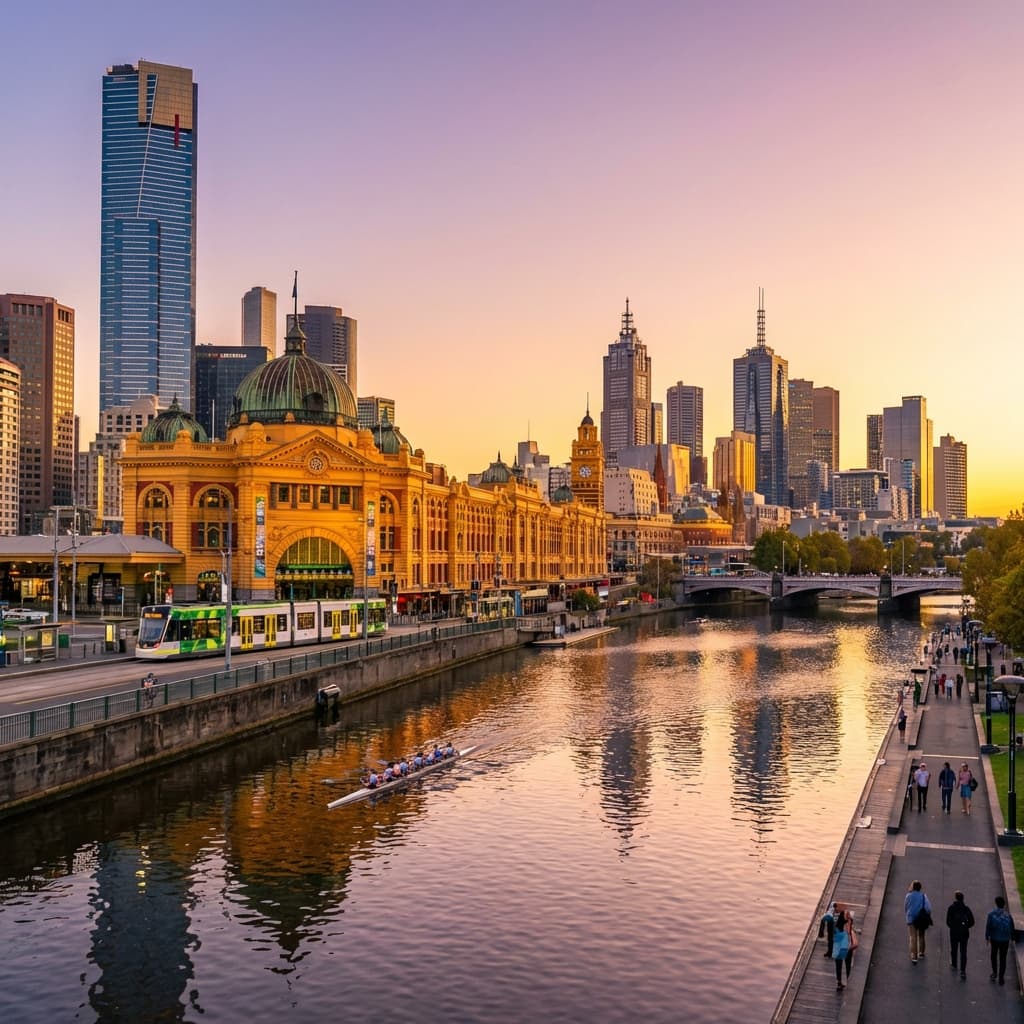 Hero image of Melbourne